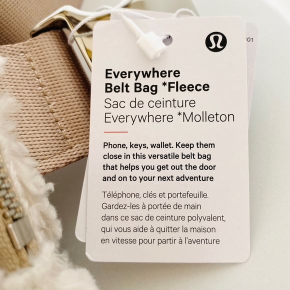 Lululemon Everywhere Fleece Belt Bag 1L - Picture 10 of 11